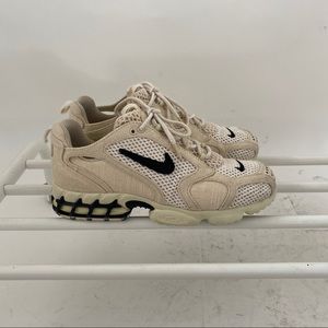 Nike x Stüssy Air Zoom Spiridon Caged 2 Fossil